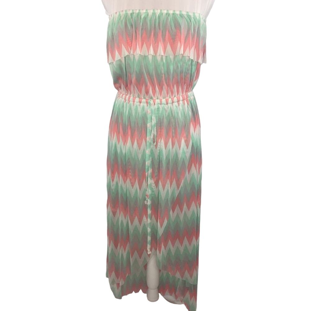 Cynthia Rowley Women's Strapless Hi Low Maxi Dress Size XL